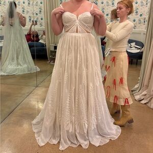 Rish Mila Wedding Dress boho A-line